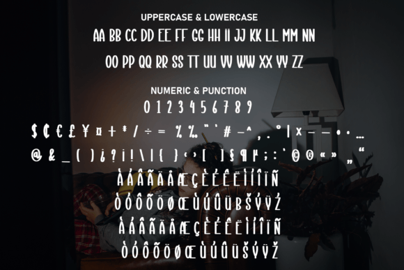 Moodnight Font PNG with transparent background - Preview 6