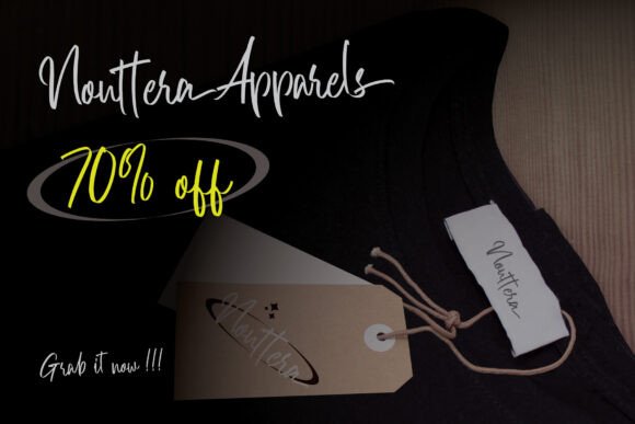 Nouttera Font PNG with transparent background - Preview 5