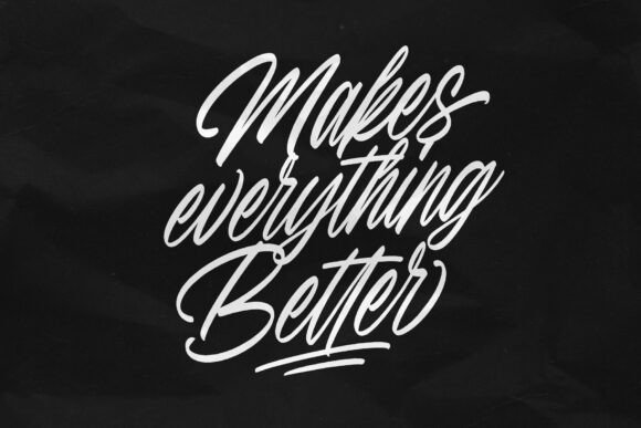 Silver Stroke Font PNG with transparent background - Preview 2
