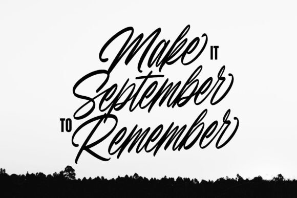 Silver Stroke Font PNG with transparent background - Preview 3