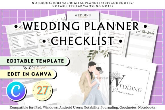 Wedding Planner Canva Templates