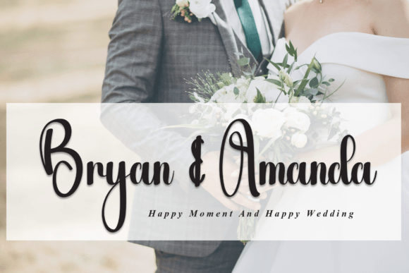 Angela Beautyful Font - Preview 1