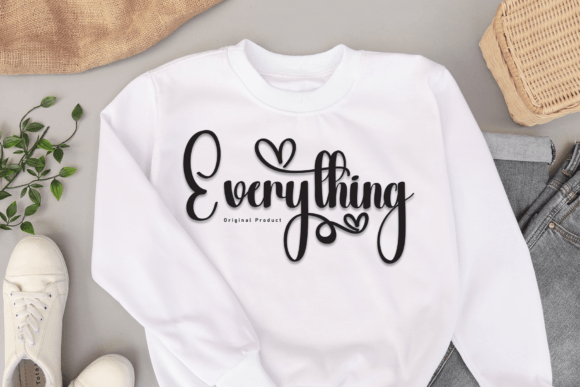 Angela Beautyful Font - Preview 2