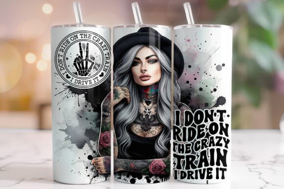 Badass Funny Quotes Tumbler Wrap
