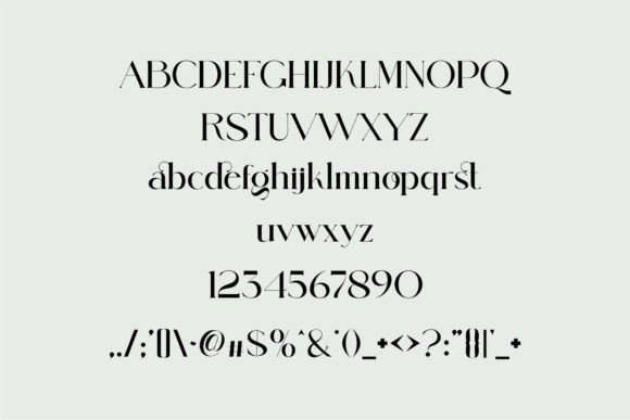 Bilgon Font - Preview 4