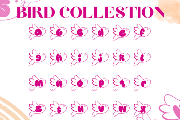 Bird Collestion Font - Preview 2