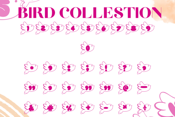 Bird Collestion Font - Preview 3