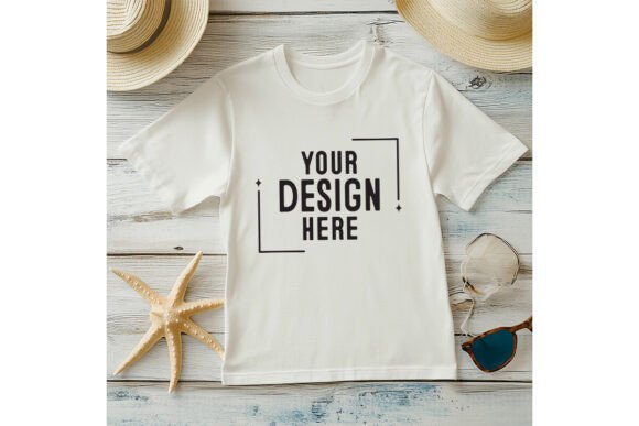 Blank T-shirt Mockup Grafica Modelli di Prodotti Di BestMockupStore
