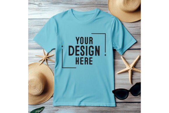 Blank T-shirt Mockup Grafica Modelli di Prodotti Di BestMockupStore