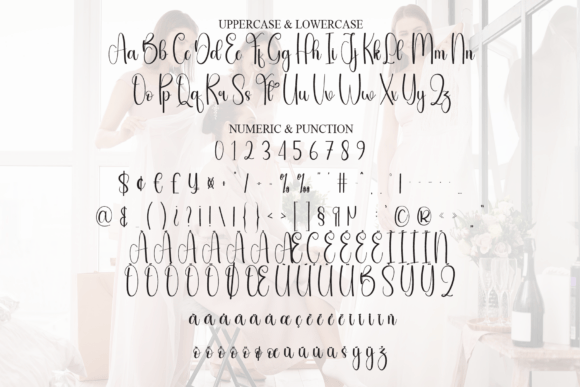Bridesmaid Font - Preview 6