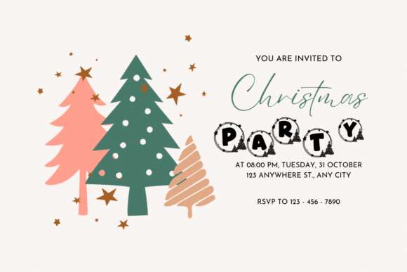 Christmas Tree Monogram Font - Preview 3