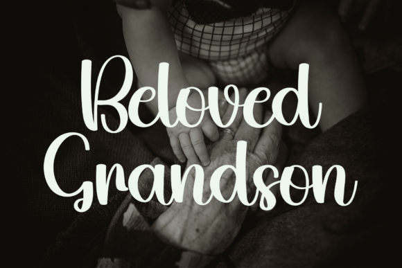 Hallo Grandma Font PNG with transparent background - Preview 6