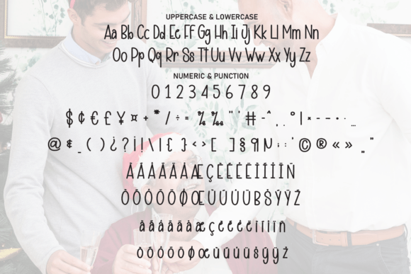 Happy Christmas Font - Preview 6