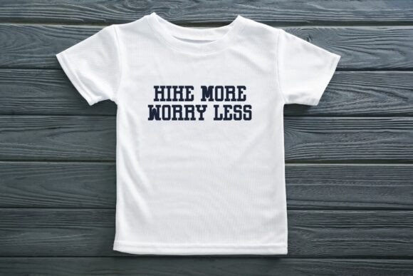 Hiking Stylish Font PNG with transparent background - Preview 2