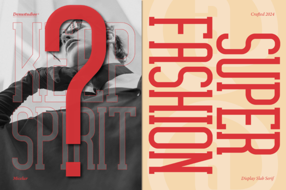 Micelar Font PNG with transparent background - Preview 1