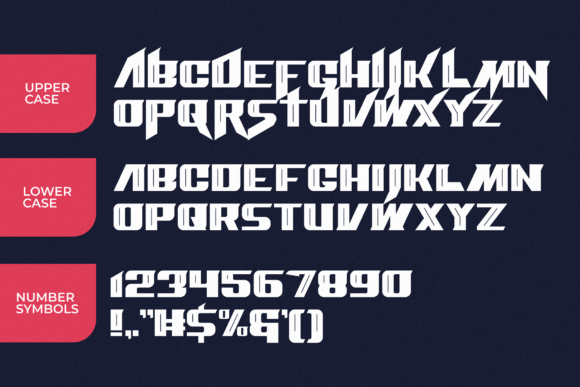 Monstarch Font PNG with transparent background - Preview 4