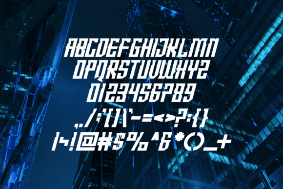 Qracu Font PNG with transparent background - Preview 2