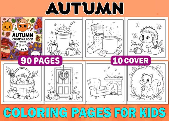 Autumn Coloring Pages for Adults