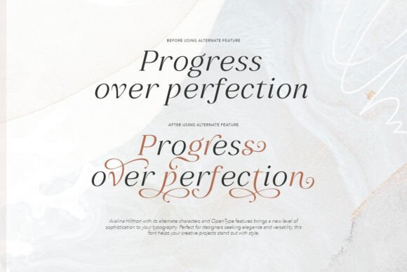 Avaline Bright Font - Preview 6