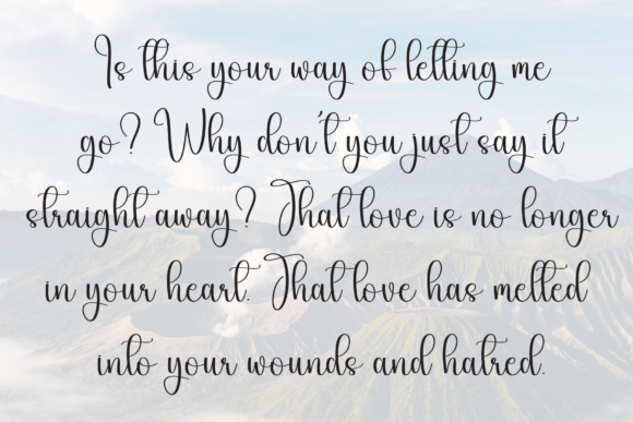 Beautyful Font - Preview 5