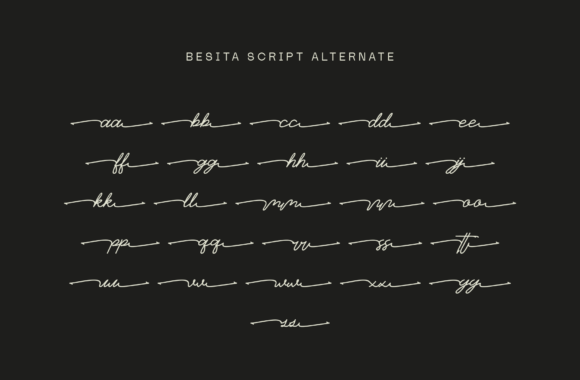 Besita Font - Preview 6