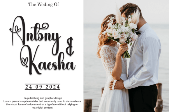 Bridesting Font - Preview 1