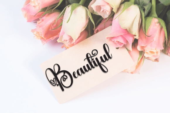 Bridesting Font - Preview 3