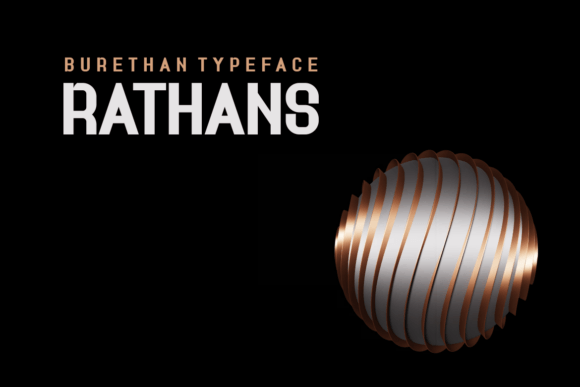 Burethan Font - Preview 1
