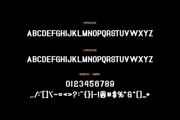Burethan Font - Preview 3