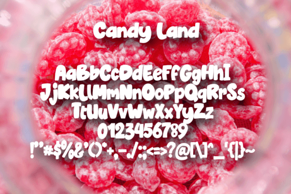 Candy Land Font - Preview 1