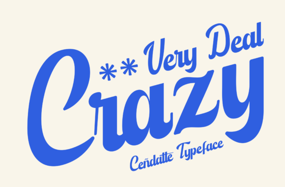 Cendatte Font - Preview 3