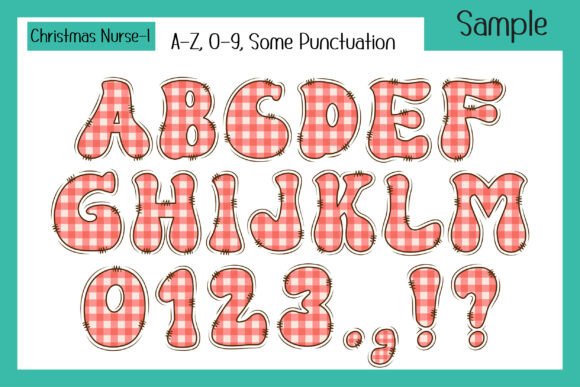 Christmas Nurse Font - Preview 2