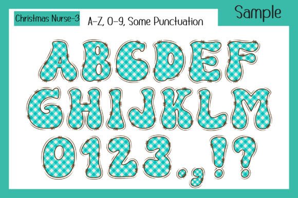 Christmas Nurse Font - Preview 4