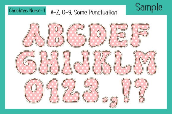 Christmas Nurse Font - Preview 5