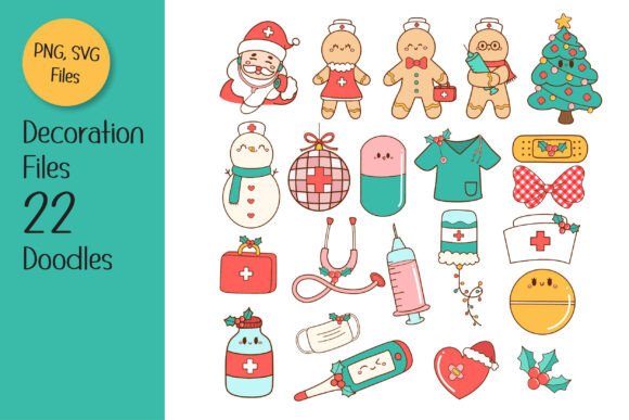 Christmas Nurse Font - Preview 6