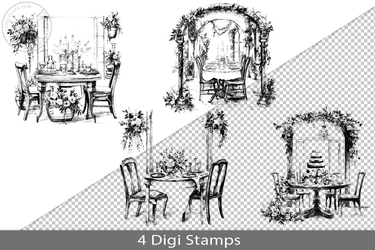 Digi Stamp PNG Overlay Graphic