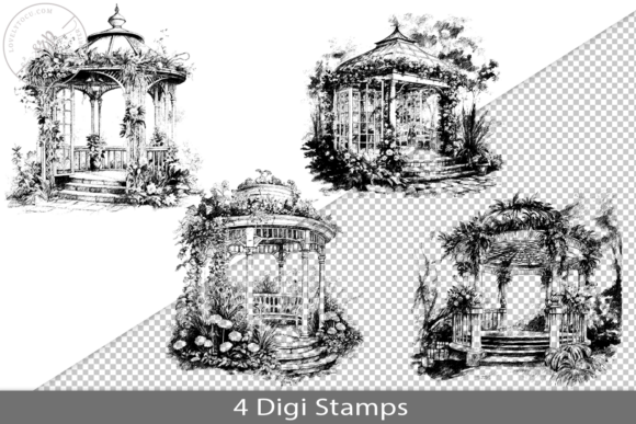 Digi Stamp PNG Overlay Graphic