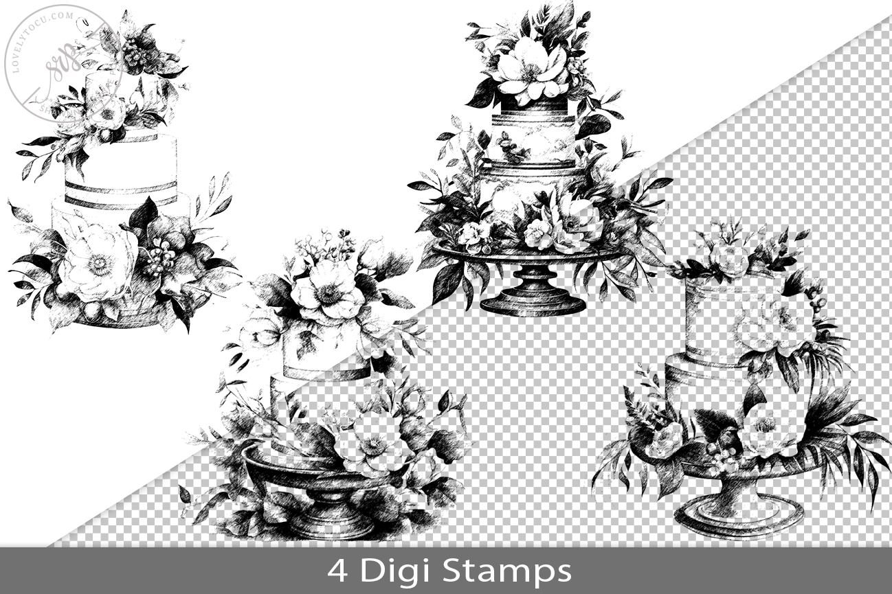 Digi Stamp PNG Overlay Graphic