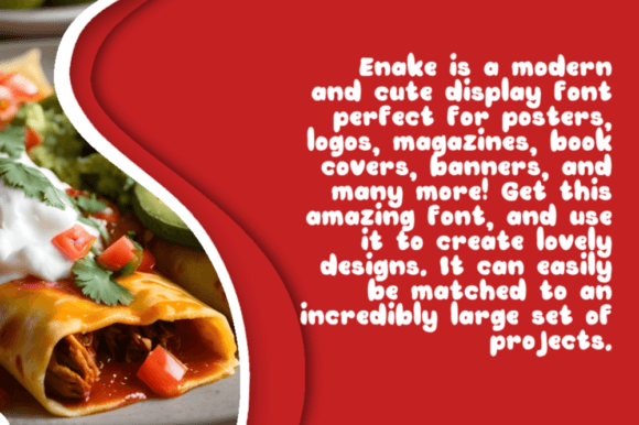 Enake Font - Preview 3