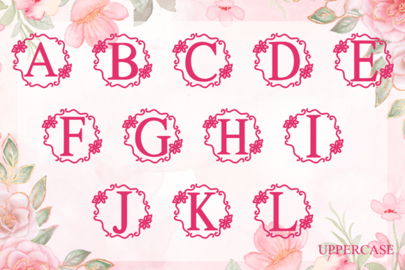 Flower Valentine Font - Preview 1