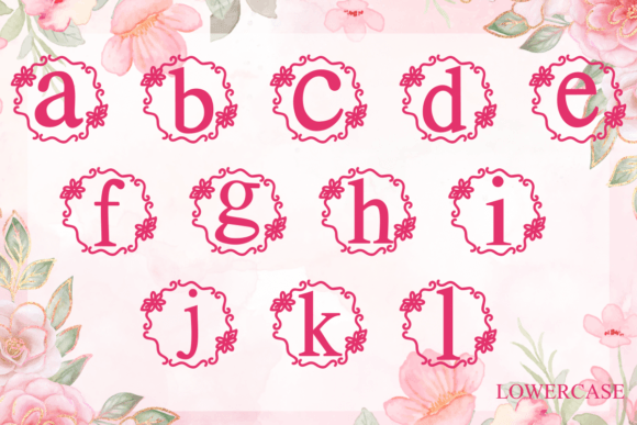 Flower Valentine Font - Preview 3