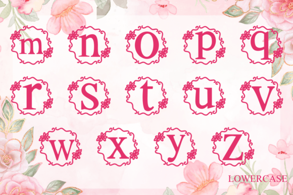 Flower Valentine Font - Preview 4