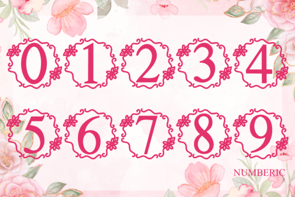 Flower Valentine Font - Preview 5