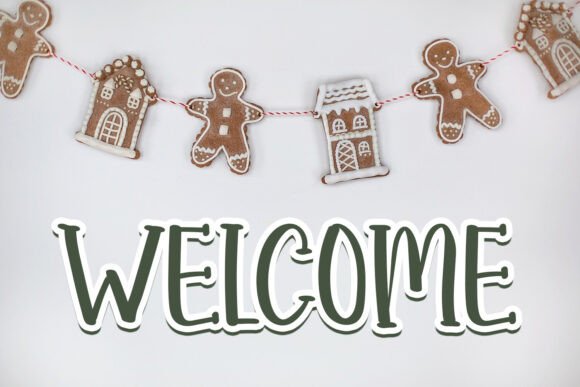 Happy Christmas Font - Preview 2