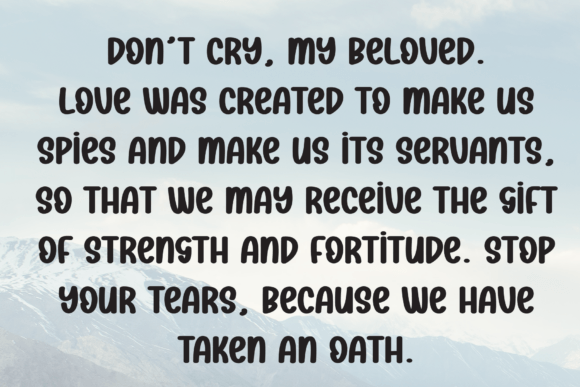 Happy Sunday Font - Preview 5
