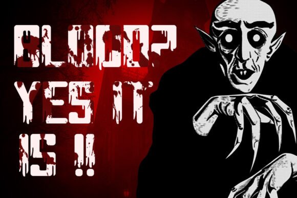 Haunted City Font font preview - 2