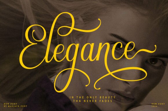 Masterline Calligraphy Font PNG with transparent background - Preview 2