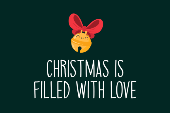 Merry Forever Font PNG with transparent background - Preview 1