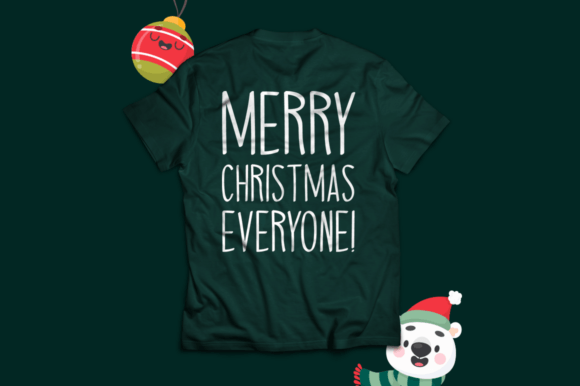 Merry Forever Font PNG with transparent background - Preview 2