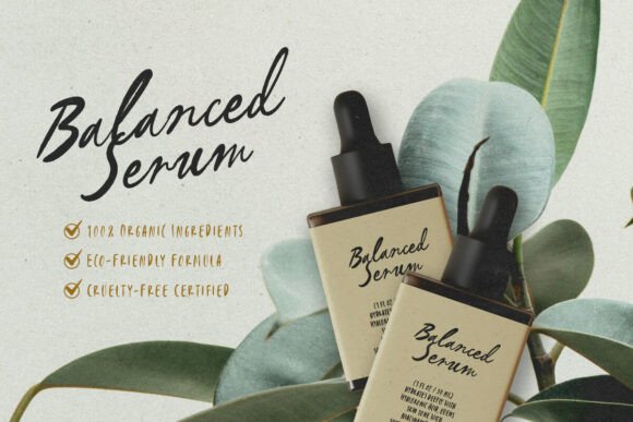 Mersilla Font PNG with transparent background - Preview 1